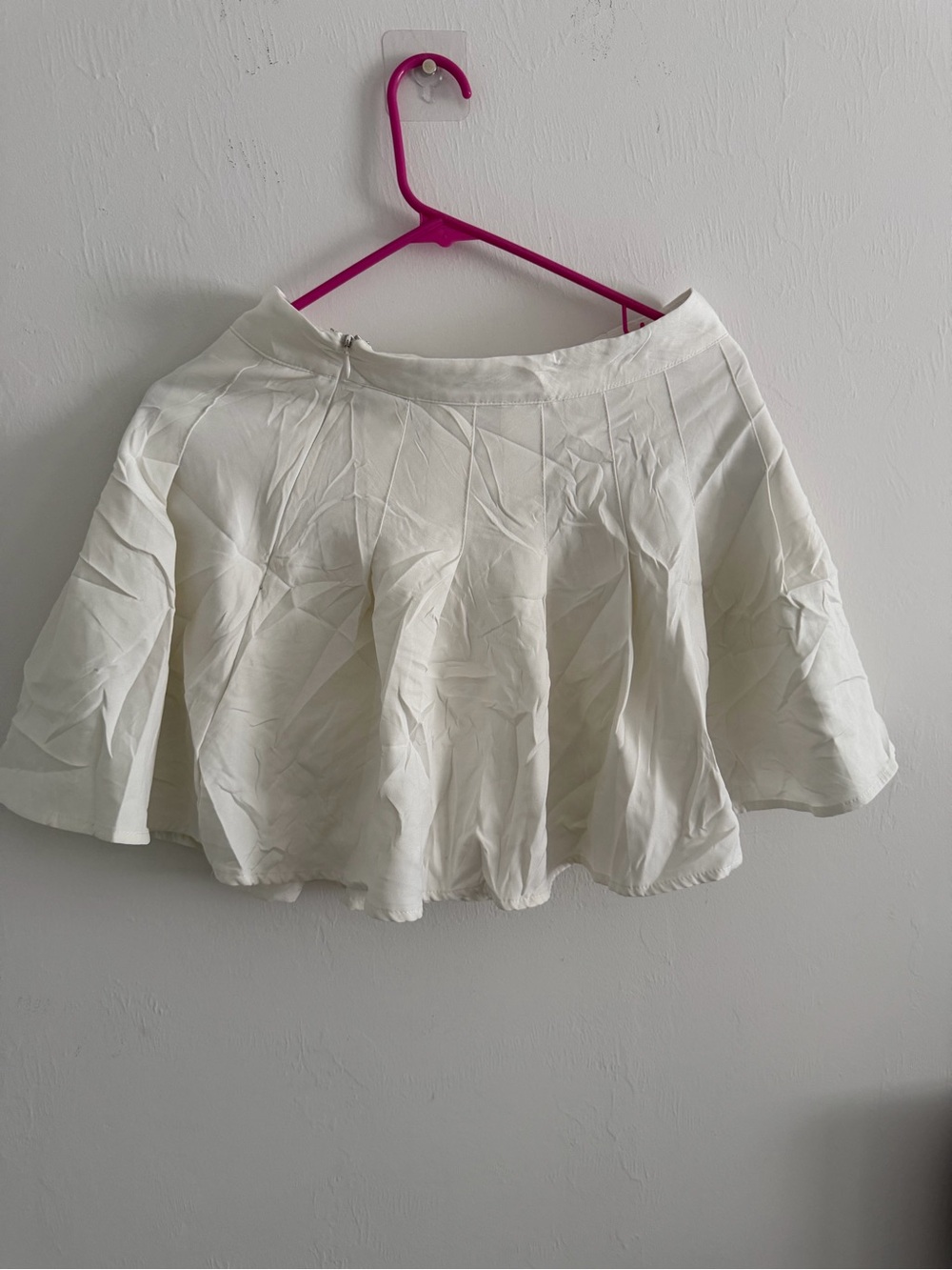 White Flared Women's Skirt - Classic A-Line